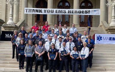 Superior Ambulance of Michigan Employees Receive Stars of Life Award
