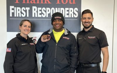 EMT Student Receives Challenge Coin for Life-saving Efforts